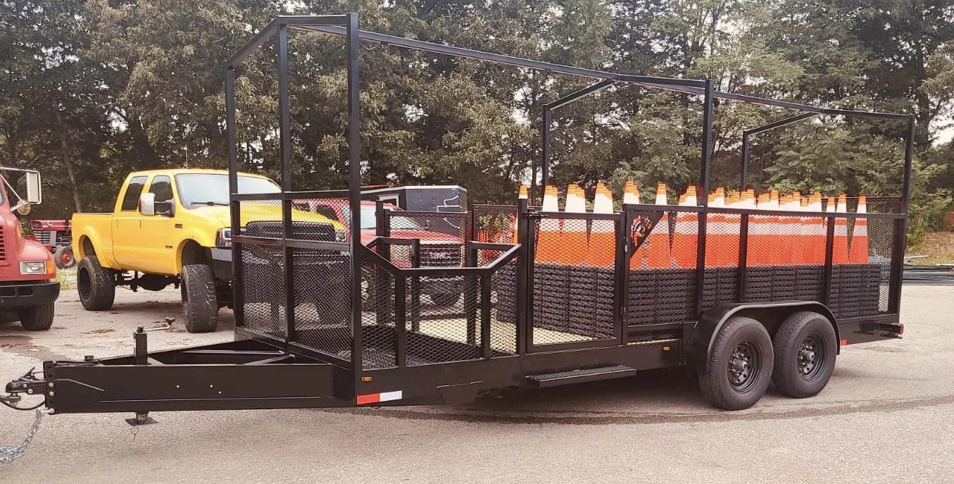Traffic Control Cone & Equipment Trailer