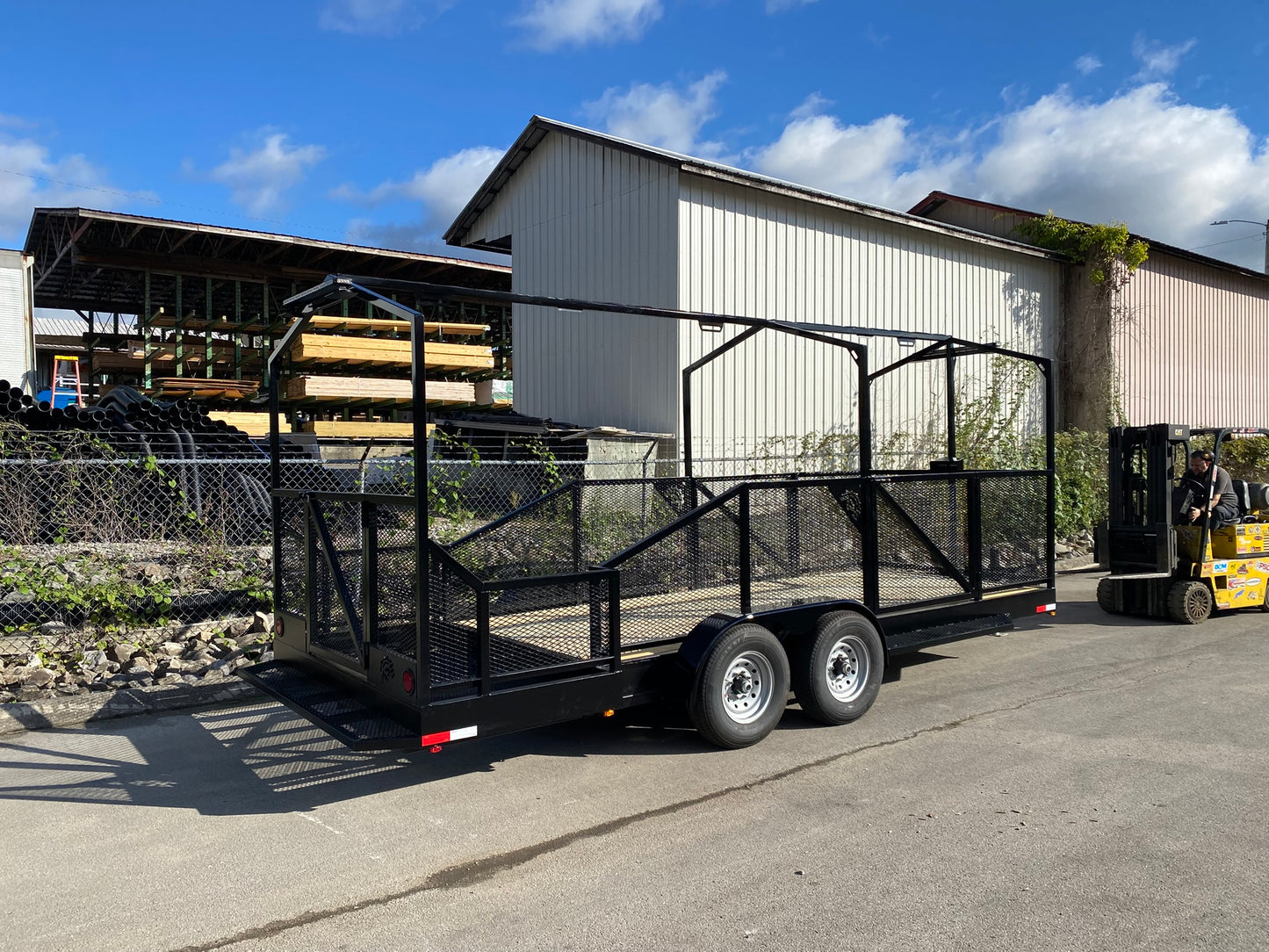 Traffic Control Cone & Equipment Trailer