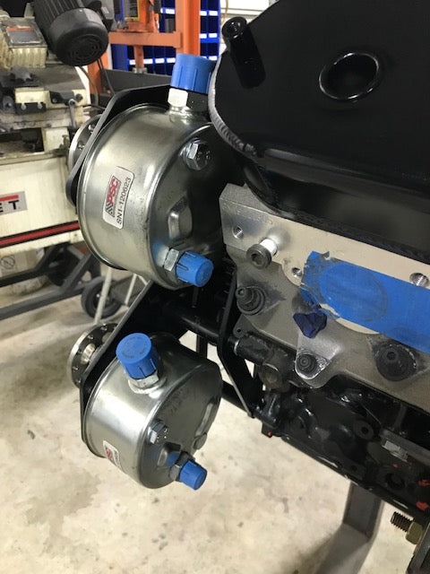 GM LS DUAL P-PUMP MOUNT BRACKET