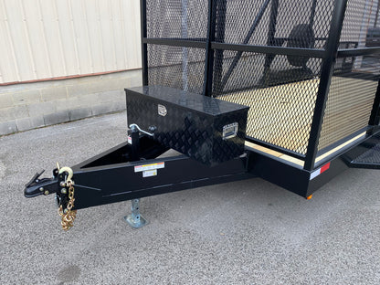 High Side Traffic Control Cone & Equipment Trailer