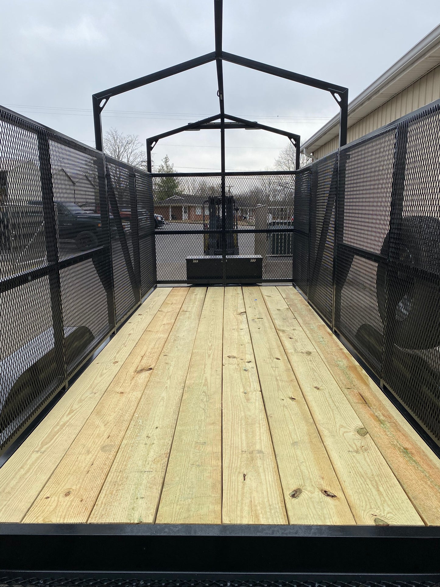 High Side Traffic Control Cone & Equipment Trailer