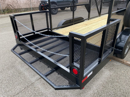 High Side Traffic Control Cone & Equipment Trailer