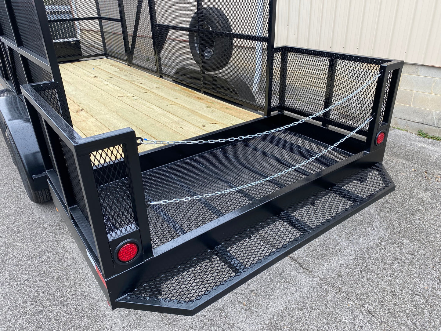 High Side Traffic Control Cone & Equipment Trailer