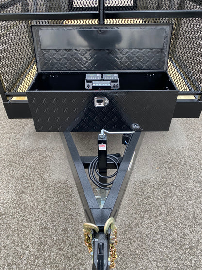 High Side Traffic Control Cone & Equipment Trailer