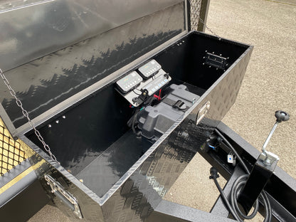 High Side Traffic Control Cone & Equipment Trailer