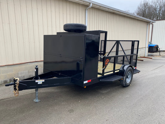 Sign and Utility Traffic Control Cone and Equipment Trailer