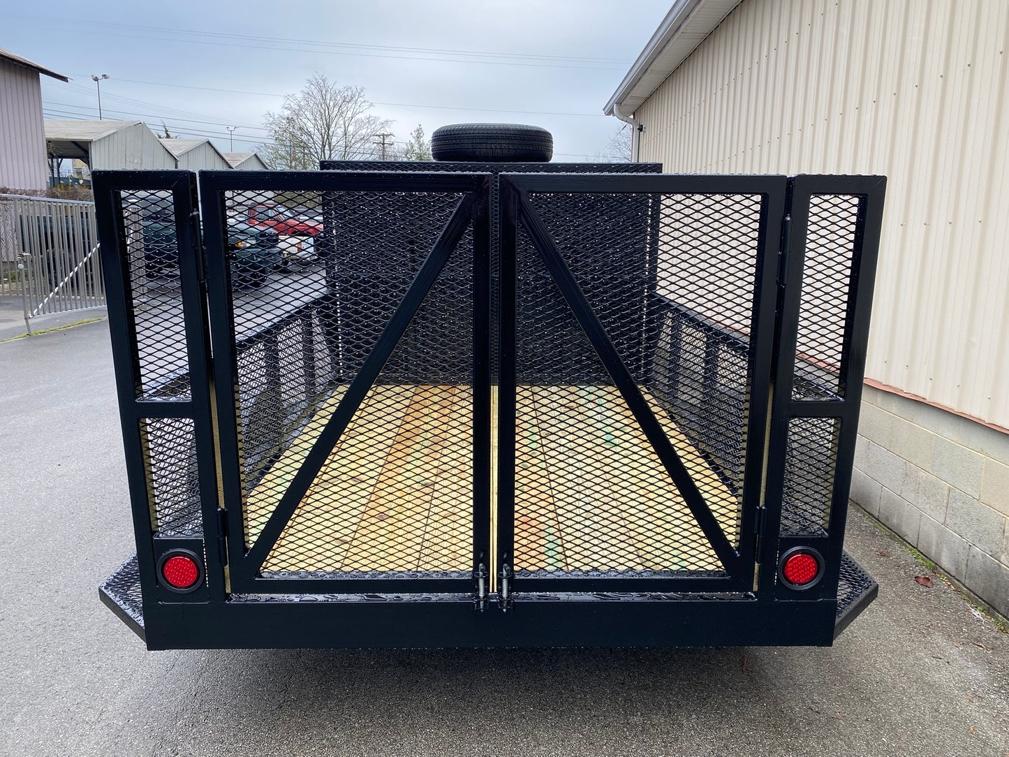 Sign and Utility Traffic Control Cone and Equipment Trailer
