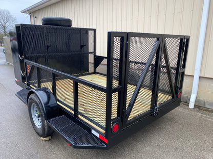 Sign and Utility Traffic Control Cone and Equipment Trailer