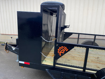 Sign and Utility Traffic Control Cone and Equipment Trailer