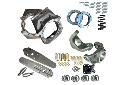 Crane Axle Magnum Knuckle Kit with 2005+ Super Duty Unit Bearing Adapters